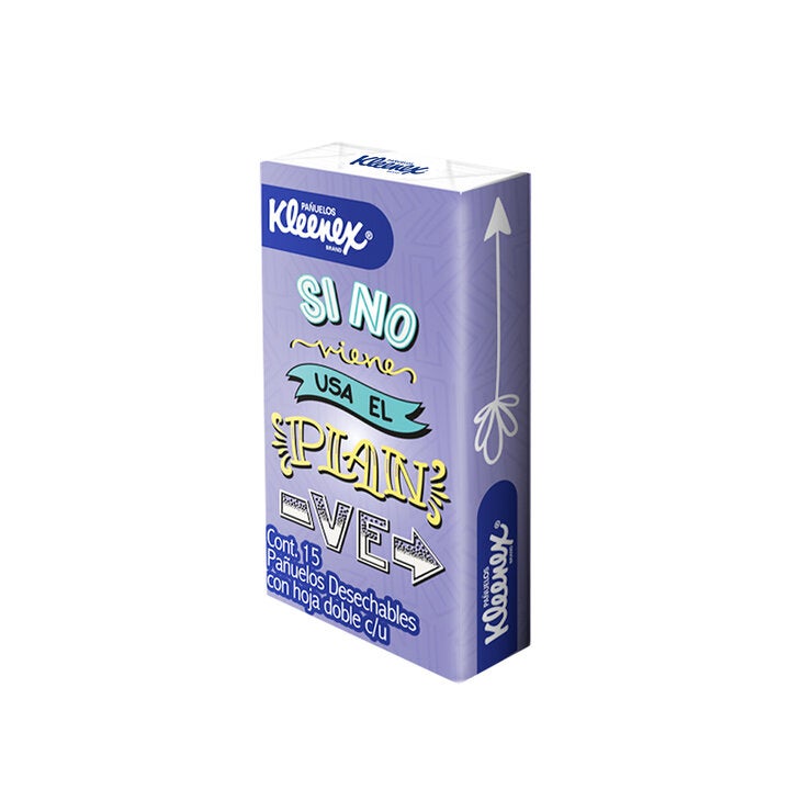 Kleenex Pañuelo Facial 24 pzas con 15 pañuelos Kleenex Pañuelo Facial 24 pzas con 15 pañuelos