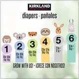 Kirkland Signature Pañales Etapa 3 Unisex 222 pzas Kirkland Signature Pañales Etapa 3 Unisex 222 pzas