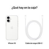 Apple iPhone 16 256GB Blanco Apple iPhone 16 256GB Blanco