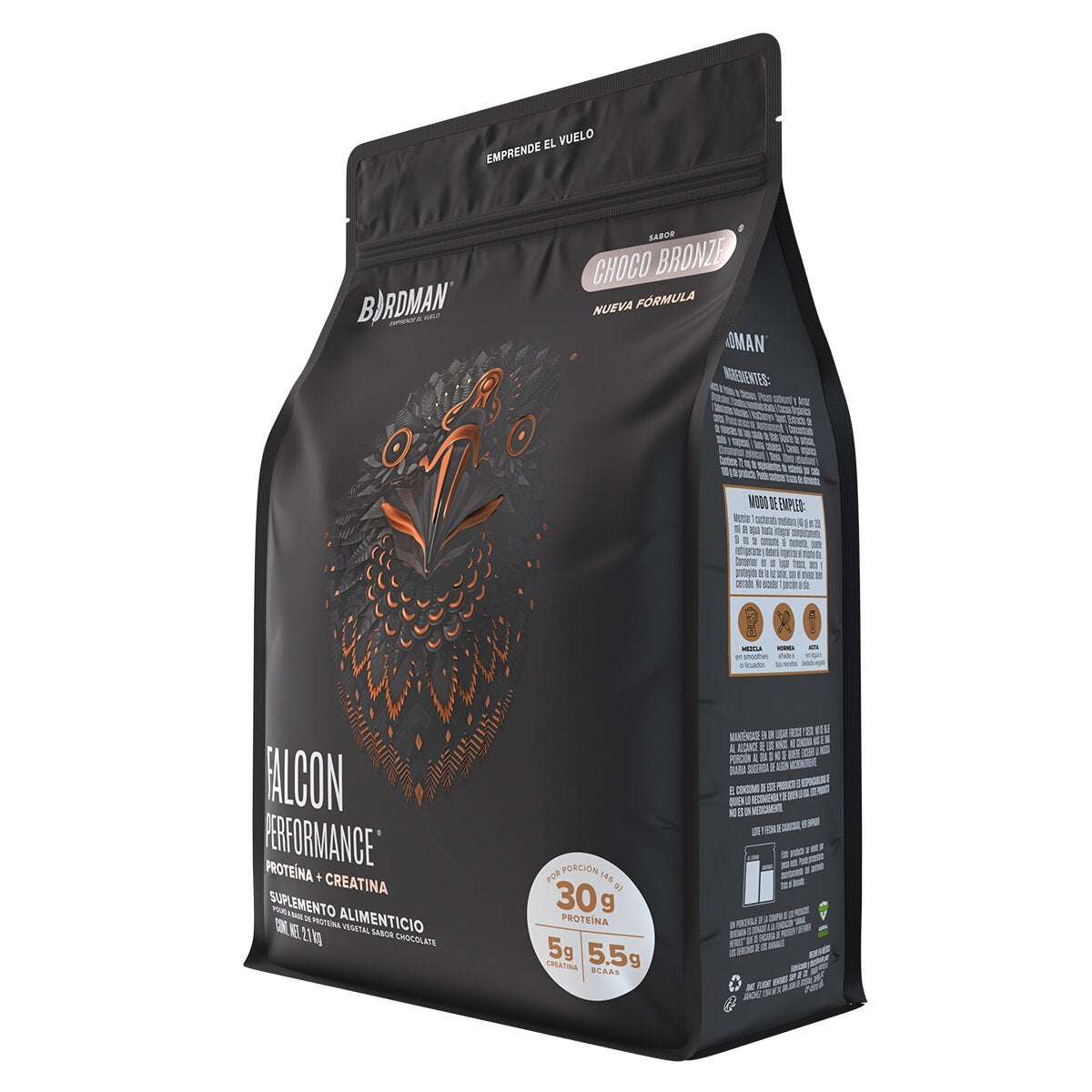 Birdman Falcon Performance Proteína Vegetal Sabor Chocolate 2.1 kg Birdman Falcon Performance Proteína Vegetal Sabor Chocolate 2.1 kg