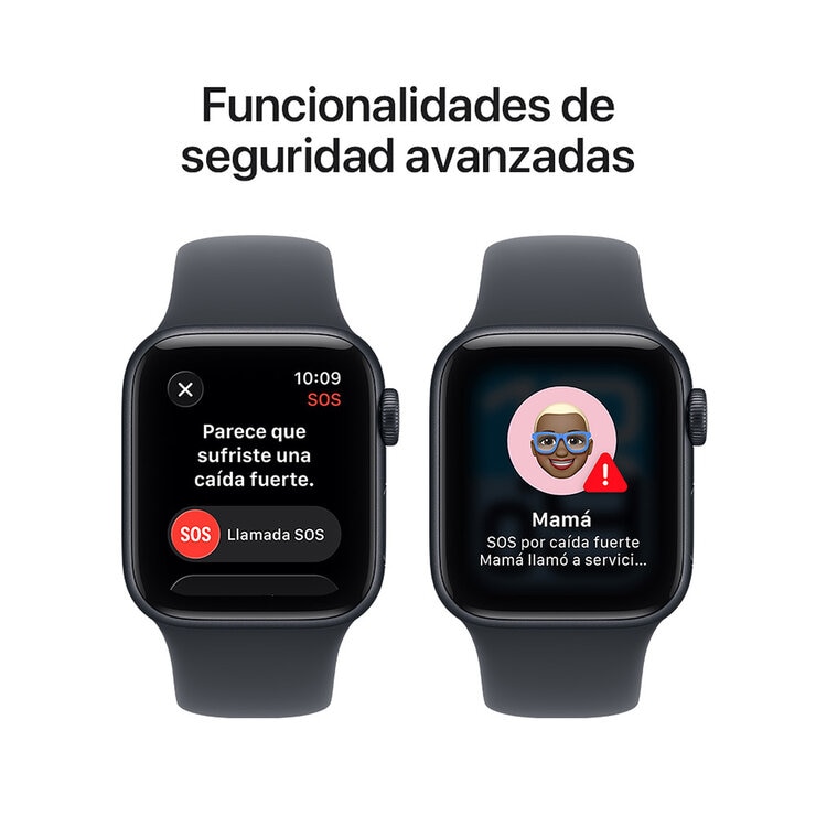 Apple Watch SE 3 (GPS + Celular) 40mm Aluminio Medianoche + Correa Deportiva Medianoche - Talla M/L Apple Watch SE 3 (GPS + Celular) 40mm Aluminio Medianoche + Correa Deportiva Medianoche - Talla M/L