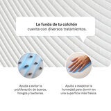 Luuna Colchón Original Memory Foam, King Luuna Colchón Original Memory Foam, King