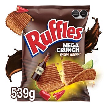 Ruffles Salsa Mega Crunch Salsa Negra 539 g Ruffles Salsa Mega Crunch Salsa Negra 539 g