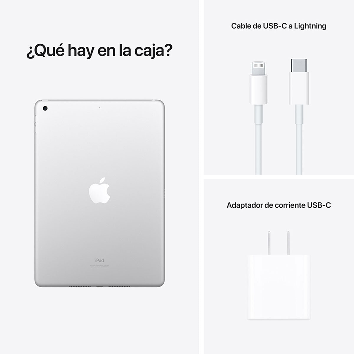 Apple iPad 10.2" Wi-Fi 256GB Plata (9ª Generación)