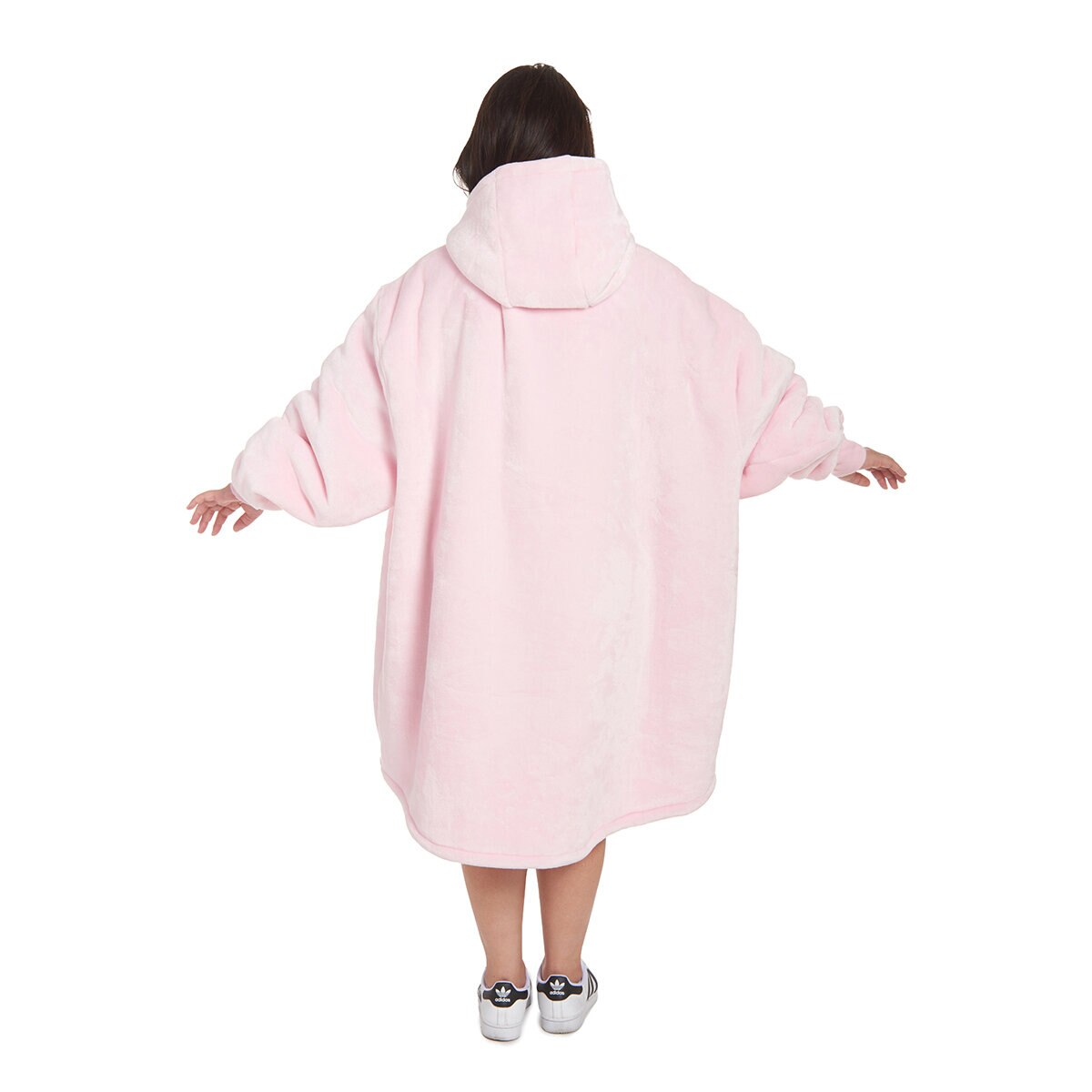 The Wayy Big Hoodie Sudadera Unisex rosa