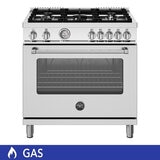 Bertazzoni Estufa de Gas 5 Quemadores 91 cm Bertazzoni Estufa de Gas 5 Quemadores 91 cm