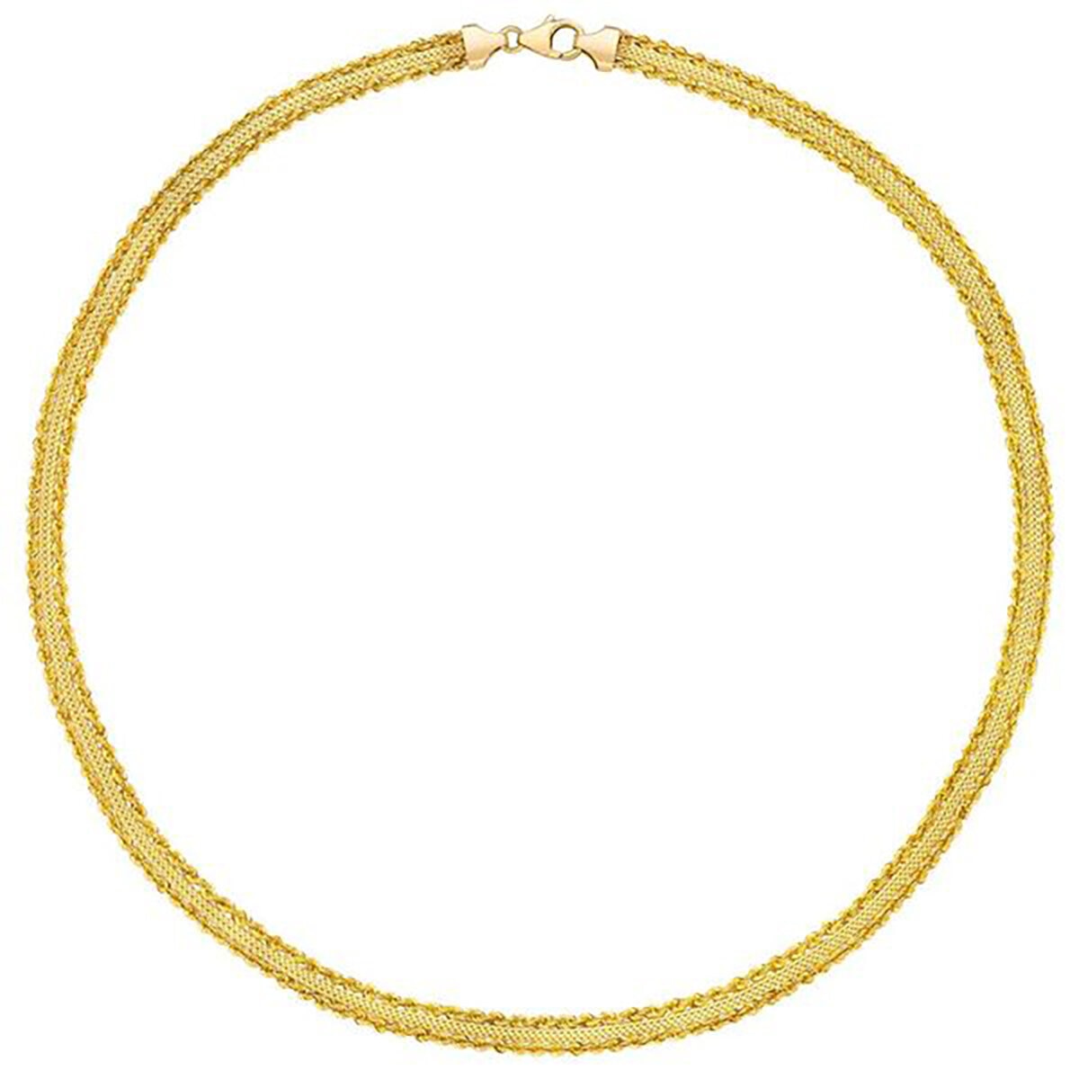 Cadena para Dama, 45.72cm, Oro Amarillo de 14k