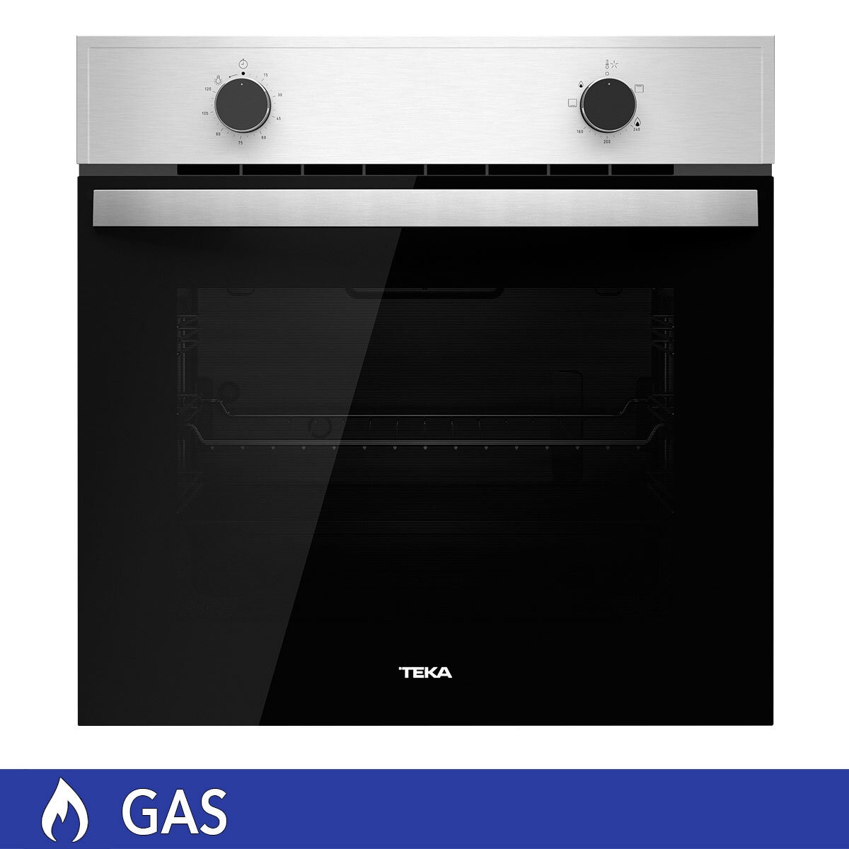 Teka Horno de Gas Estático 60cm con Grill Eléctrico Teka Horno de Gas Estático 60cm con Grill Eléctrico
