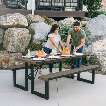 Lifetime, Mesa para Picnic Plegable de 6' Lifetime, Mesa para Picnic Plegable de 6'
