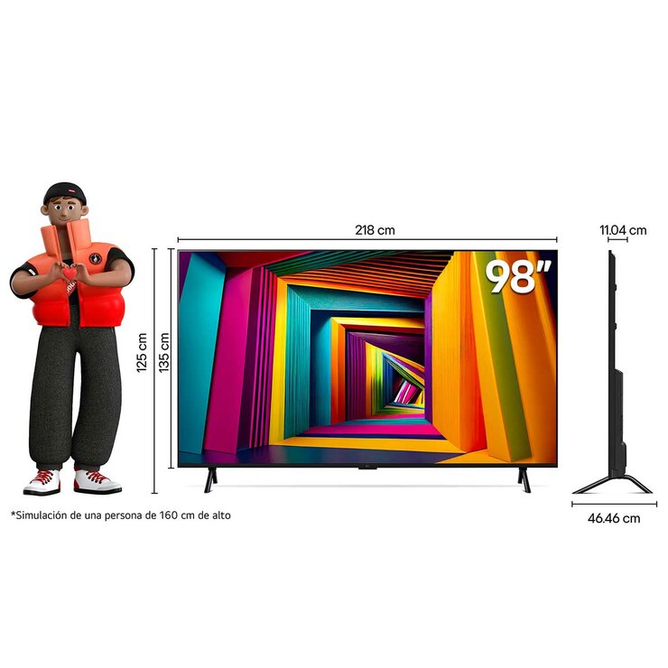 LG Pantalla 98" UHD 4K Smart TV LG Pantalla 98" UHD 4K Smart TV