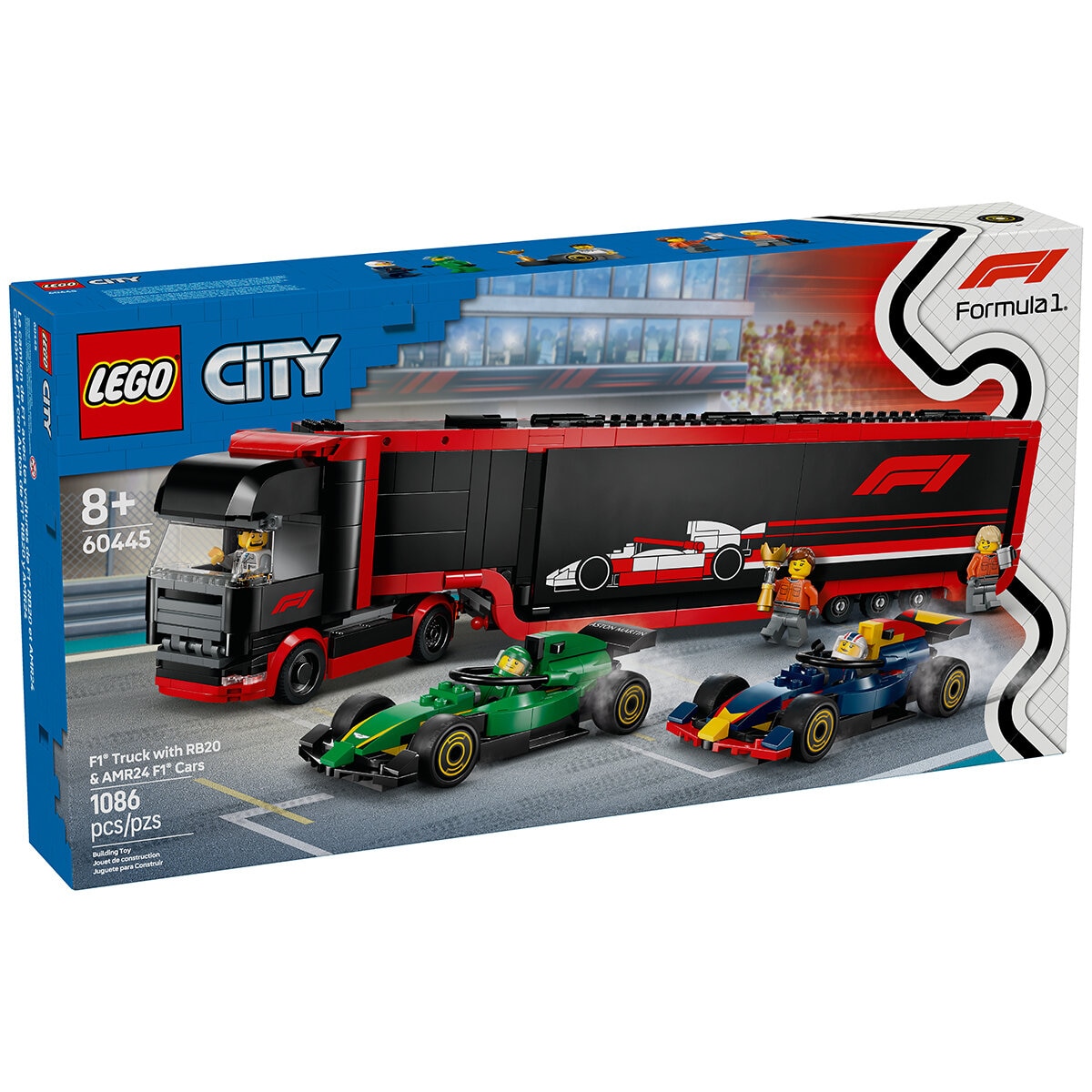 LEGO City Project Camión de F1 con Autos de F1