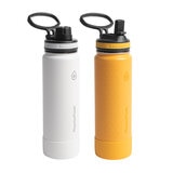 ThermoFlask 2 Botellas de Acero Inoxidable con Aislamiento al Vacío de Doble Pared