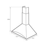 Whirlpool Campana de Pared 90cm Whirlpool Campana de Pared 90cm