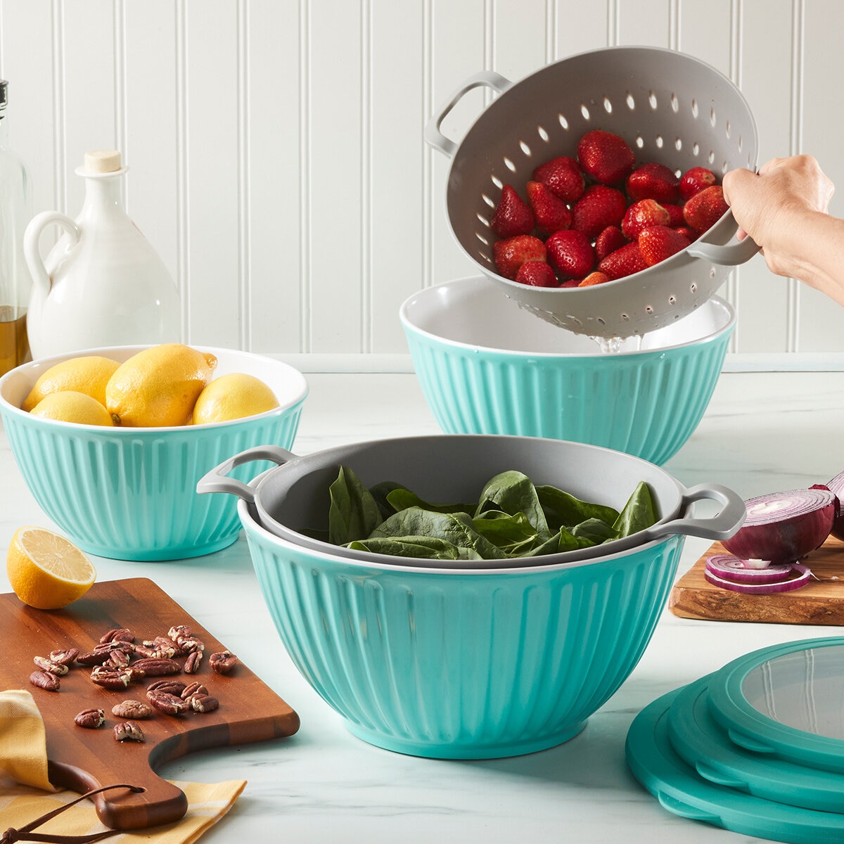 Juego de Recipientes de Preparación para Cocina, 5 Piezas Juego de Recipientes de Preparación para Cocina, 5 Piezas