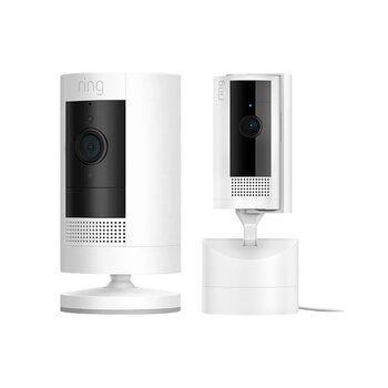 Ring, Kit de Cámaras, Exterior Inalámbrica + Interior Móvil Ring, Kit de Cámaras, Exterior Inalámbrica + Interior Móvil