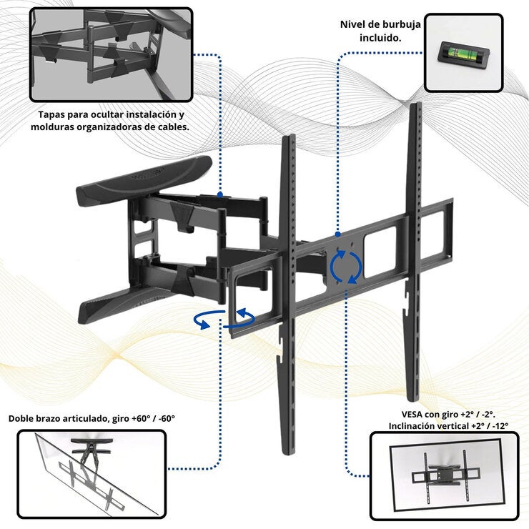 Blackrock Onix Soporte de Pantalla 50 a 98" Blackrock Onix Soporte de Pantalla 50 a 98"