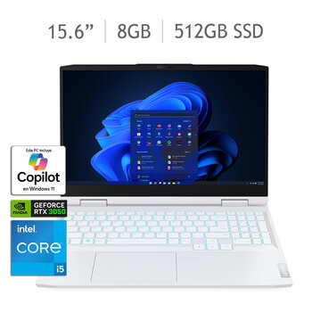 lenovo ideapad gaming 3 laptop 15.6" intel core i5-12450h 8gb 512ssd