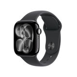 Apple Watch Series 11 (GPS + Celular) 42mm Aluminio Negro Azabache + Correa Deportiva Negra - Talla M/L Apple Watch Series 11 (GPS + Celular) 42mm Aluminio Negro Azabache + Correa Deportiva Negra - Talla M/L