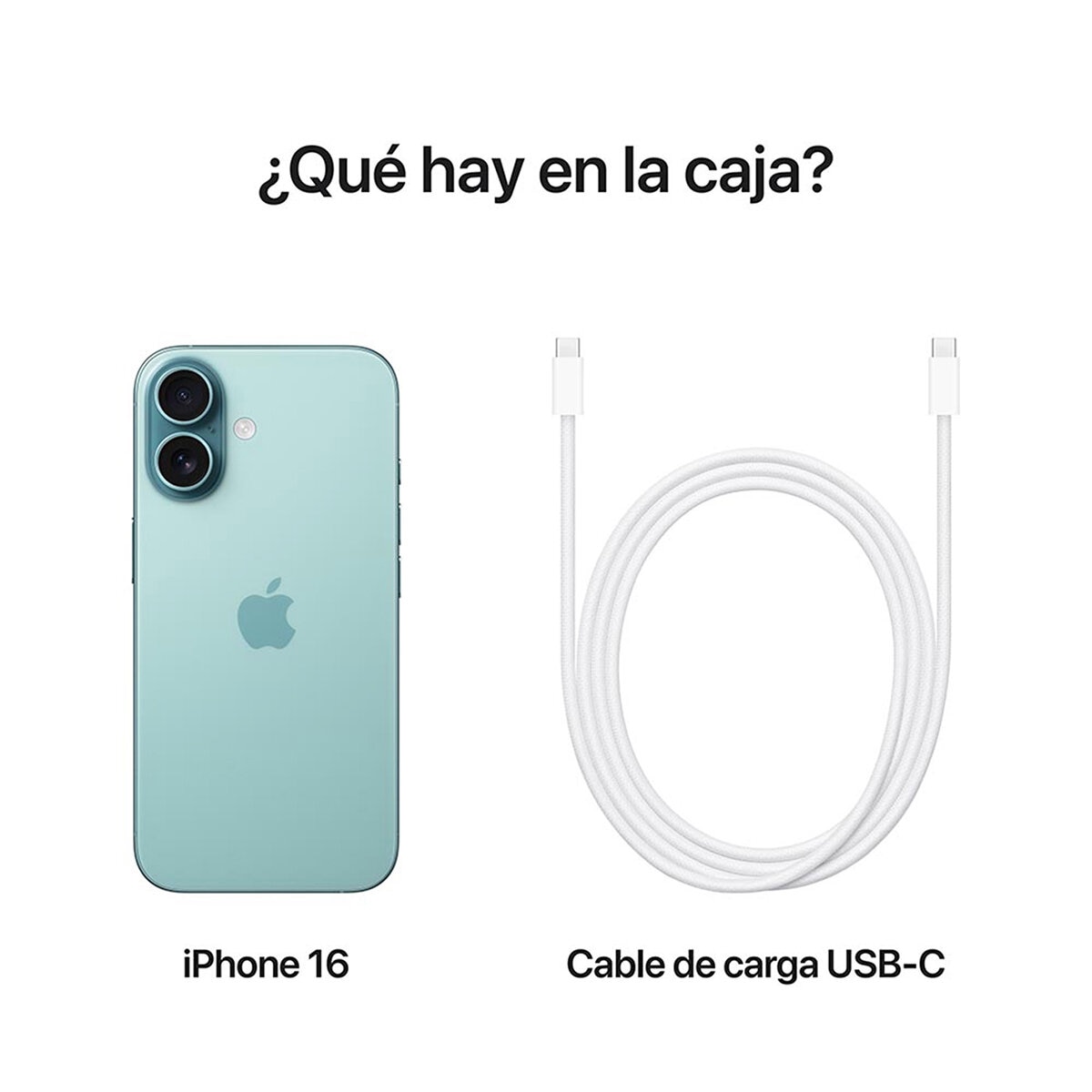 Apple iPhone 16 128GB Verde Azulado