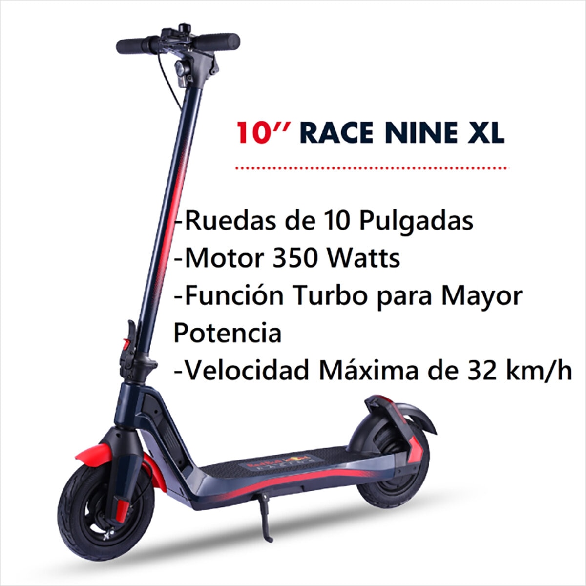 Red Bull Scooter Eléctrico Nine XL Red Bull Scooter Eléctrico Nine XL