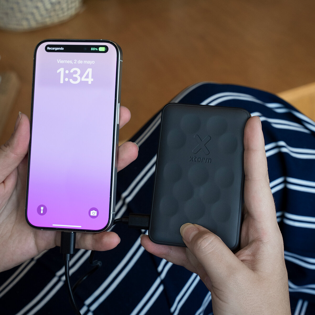 Xtorm Batería Magnética Portátil 5000 mhA 2 Pack Xtorm Batería Magnética Portátil 5000 mhA 2 Pack