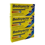 Bedoyecta Complejo B, Ácido Fólico, Vitamina C y Rutina Paquete con 3 Cajas de 30 cápsulas c/u Bedoyecta Complejo B, Ácido Fólico, Vitamina C y Rutina Paquete con 3 Cajas de 30 cápsulas c/u