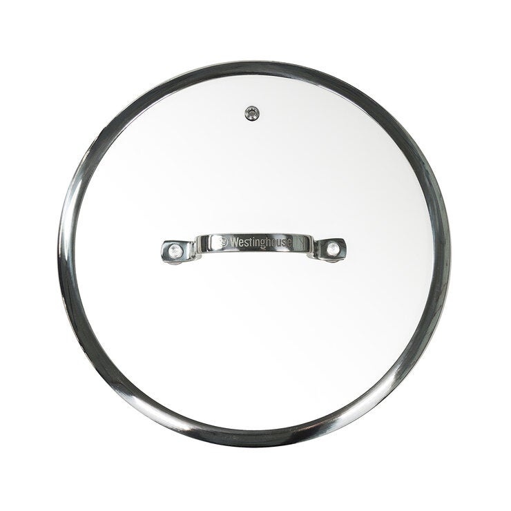 Westinghouse, Olla 16 cm de Cerámica Blanca, Acero Inoxidable Westinghouse, Olla 16 cm de Cerámica Blanca, Acero Inoxidable