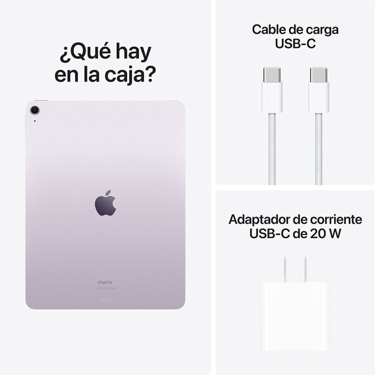 Apple iPad Air 13" Wi-Fi 128GB Morado Apple iPad Air 13" Wi-Fi 128GB Morado