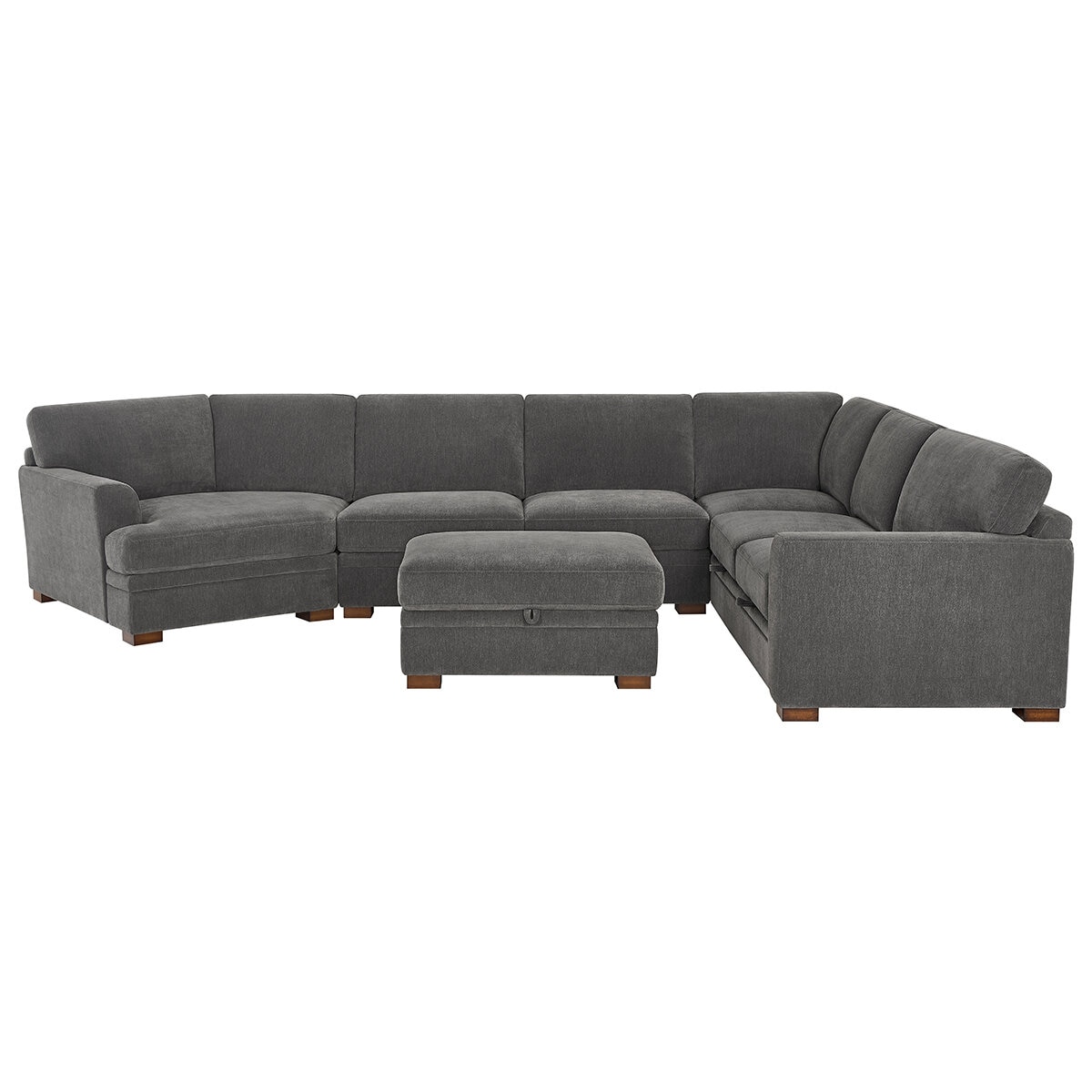 Thomasville, Merran, Seccional de Tela con Almacenamiento Thomasville, Merran, Seccional de Tela con Almacenamiento