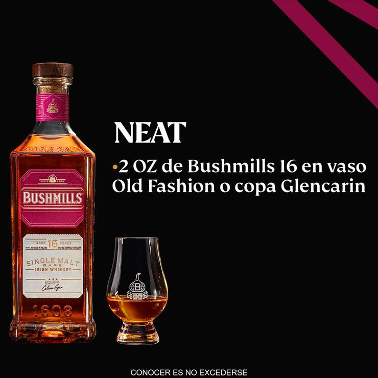 Bushmills 16 años Whiskey 750 ml Bushmills 16 años Whiskey 750 ml