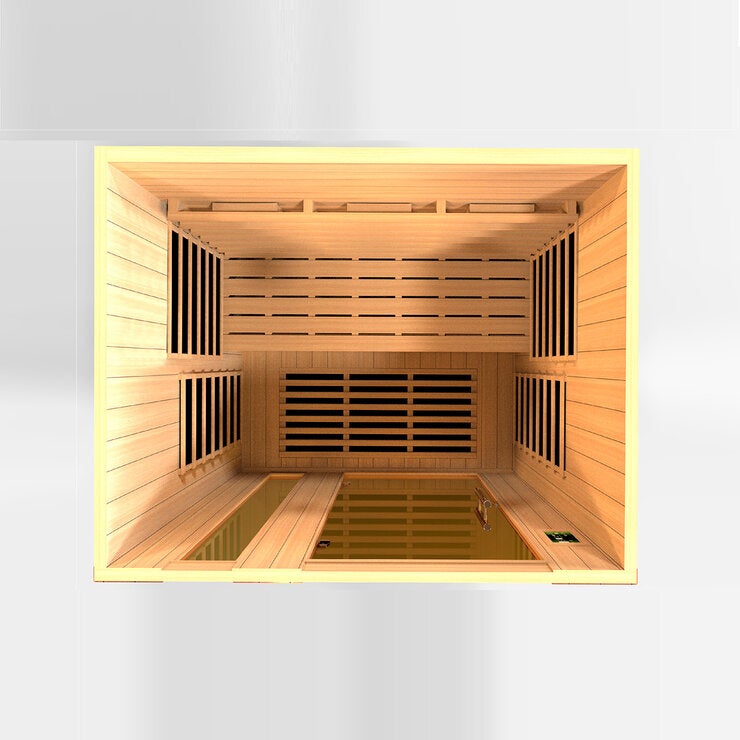 Sauna Infrarrojo Full Spectrum Cercano a Cero Dynamic Lugano, 3 Personas Sauna Infrarrojo Full Spectrum Cercano a Cero Dynamic Lugano, 3 Personas