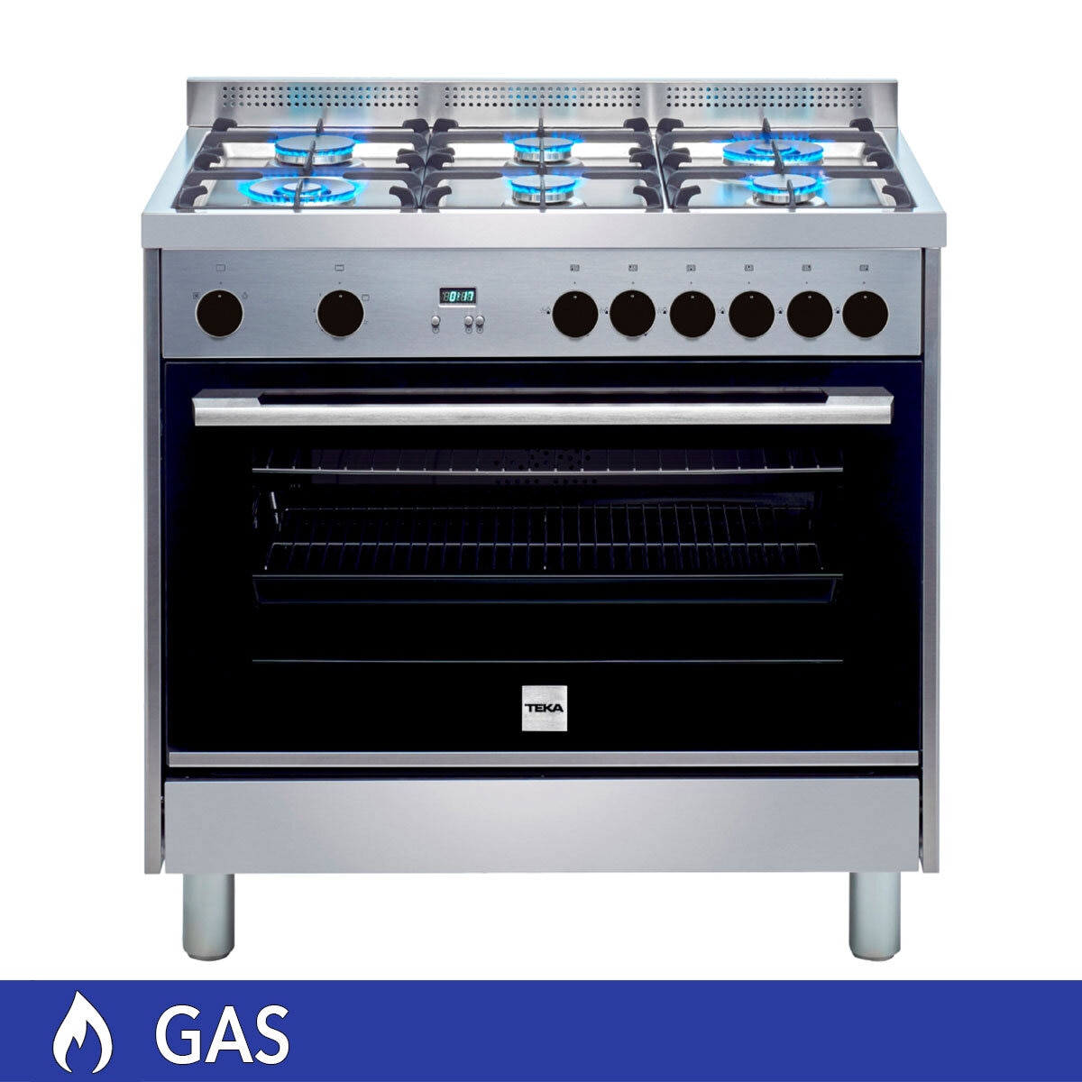 Teka Estufa de Piso con 6 Quemadores Teka Estufa de Piso con 6 Quemadores