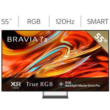 Sony Pantalla 55" BRAVIA 7 RGB 4K Google TV K-55XR70M2 UCM Sony Pantalla 55" BRAVIA 7 RGB 4K Google TV K-55XR70M2 UCM