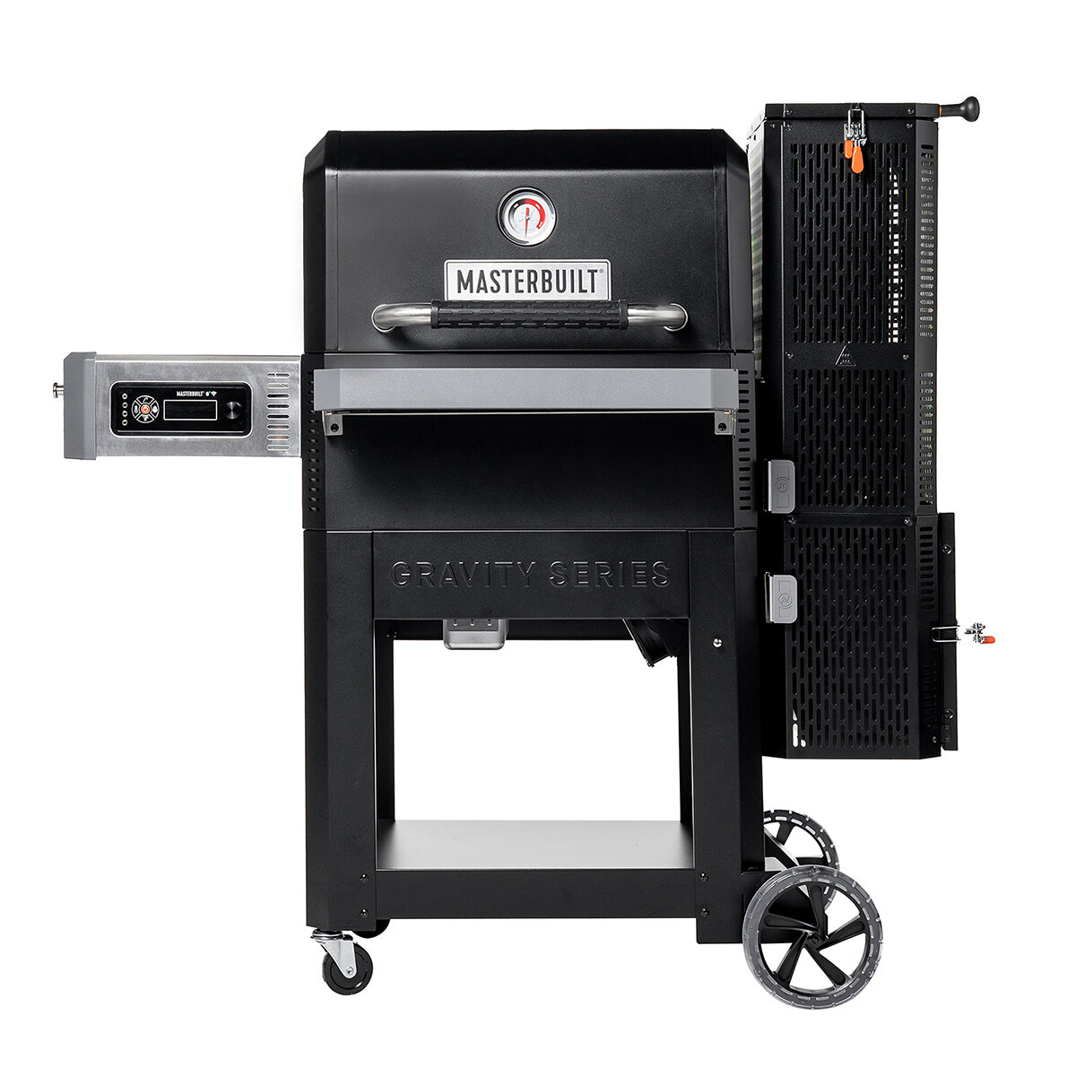 Masterbuilt, Asador de Carbón Digital Series 900 + Ahumador +Horno Para Pizzas 