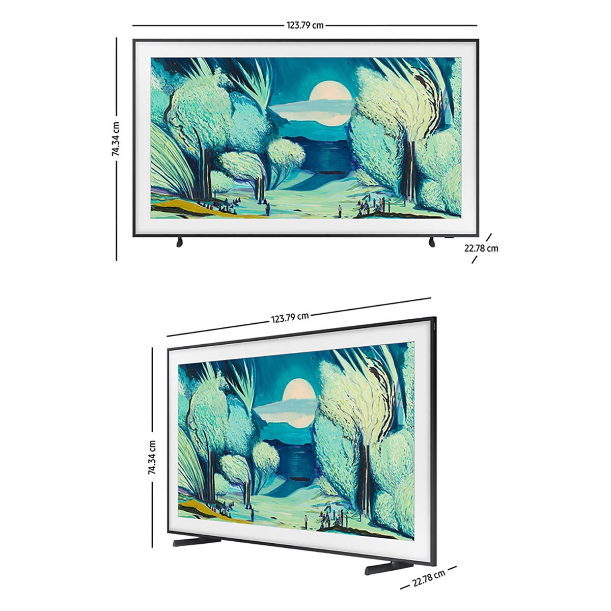 Samsung Pantalla 55" QLED The Frame 4K Smart TV + Marco Samsung Pantalla 55" QLED The Frame 4K Smart TV + Marco