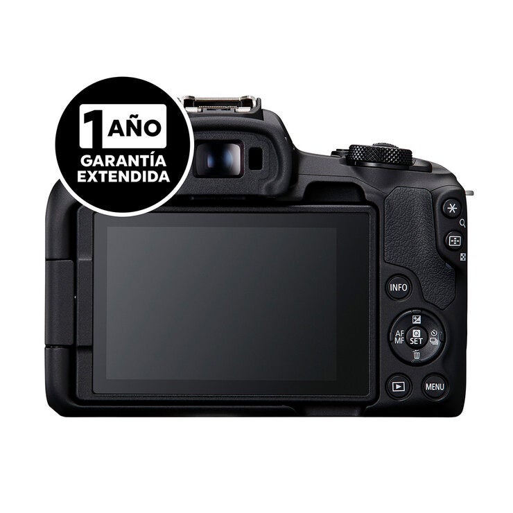 Canon, Cámara Digital EOS R50 RF-S 18-45mm + Garantía Extendida Canon, Cámara Digital EOS R50 RF-S 18-45mm + Garantía Extendida