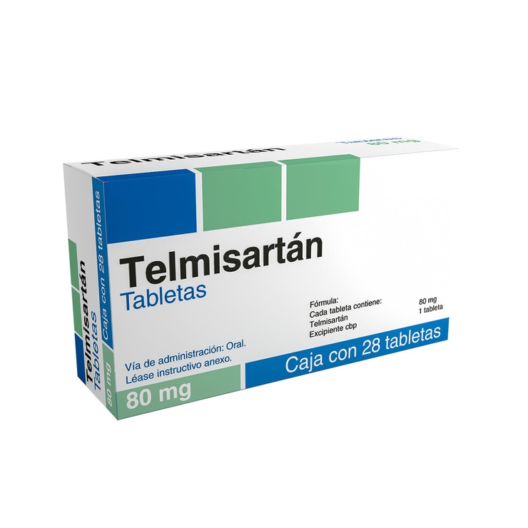 Telmisartan 80 Mg Con 28 Tabletas - ¿Dónde Comprar al Mejor Precio México?