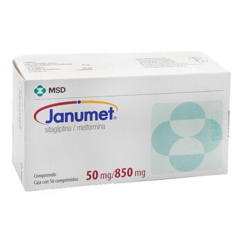 Janumet 50/850mg 56 Comprimidos Janumet 50/850mg 56 Comprimidos
