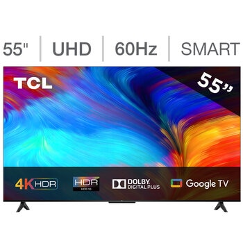 tcl pantalla 55" 4k uhd google tv