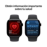 Apple Watch Series 11 (GPS) 42mm Aluminio Negro Azabache + Correa Deportiva Negra - Talla S/M Apple Watch Series 11 (GPS) 42mm Aluminio Negro Azabache + Correa Deportiva Negra - Talla S/M