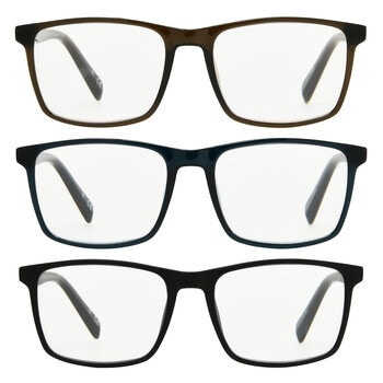 Foster Grant, Lentes de lectura, Dioptría +2.50 para Caballero Foster Grant, Lentes de lectura, Dioptría +2.50 para Caballero