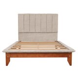 Violanti, Cama Matrimonial Beige Violanti, Cama Matrimonial Beige