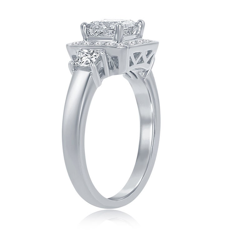 Anillo, 1.51ctw Diamantes, Platino Anillo, 1.51ctw Diamantes, Platino