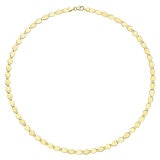 Collar de Eslabones Pulidos, de 14K Oro Amarillo Collar de Eslabones Pulidos, de 14K Oro Amarillo