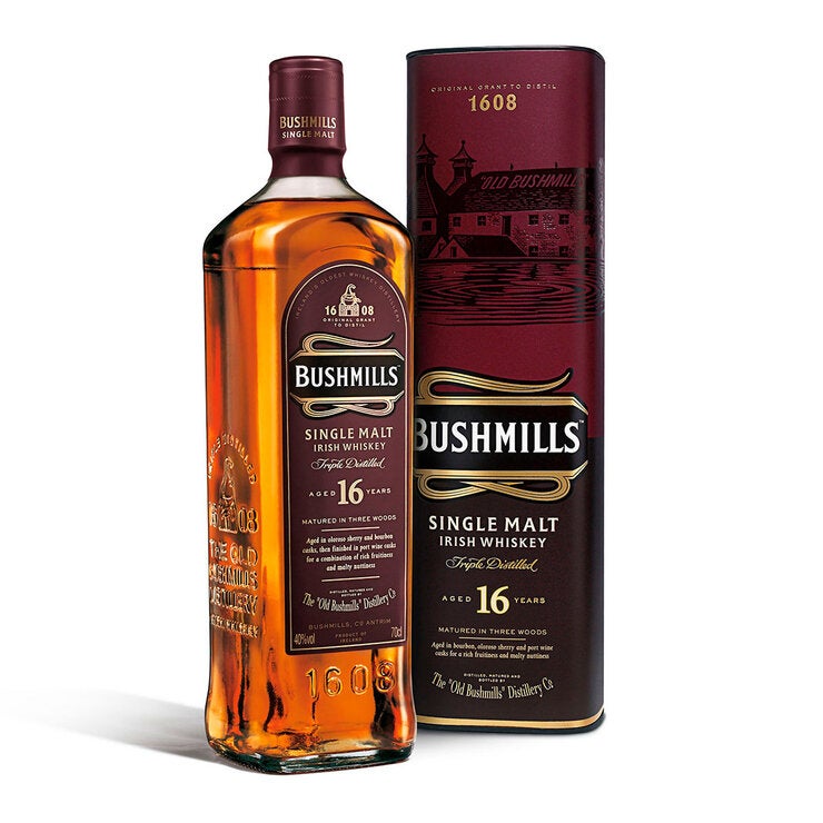 Bushmills 16 años Whiskey 750 ml Bushmills 16 años Whiskey 750 ml
