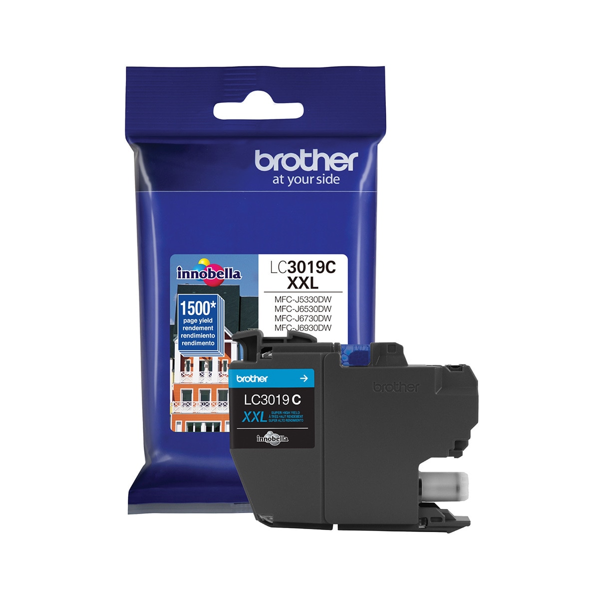 Brother Cartucho de Tinta LC3019C Color Cian 