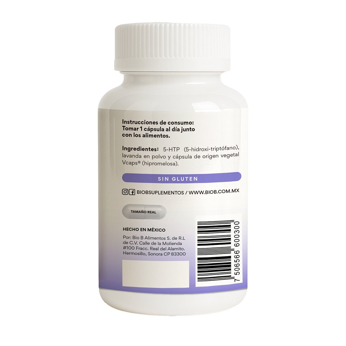 Bio B 5-HTP 90 Cápsulas. Bio B 5-HTP 90 Cápsulas.