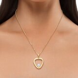 Dije de Perla Cultivada con Cadena 45.72cm, 8-8.5mm, Oro Amarillo de 14K Dije de Perla Cultivada con Cadena 45.72cm, 8-8.5mm, Oro Amarillo de 14K