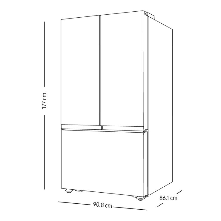 Samsung Refrigerador 32´ French Door Samsung Refrigerador 32´ French Door