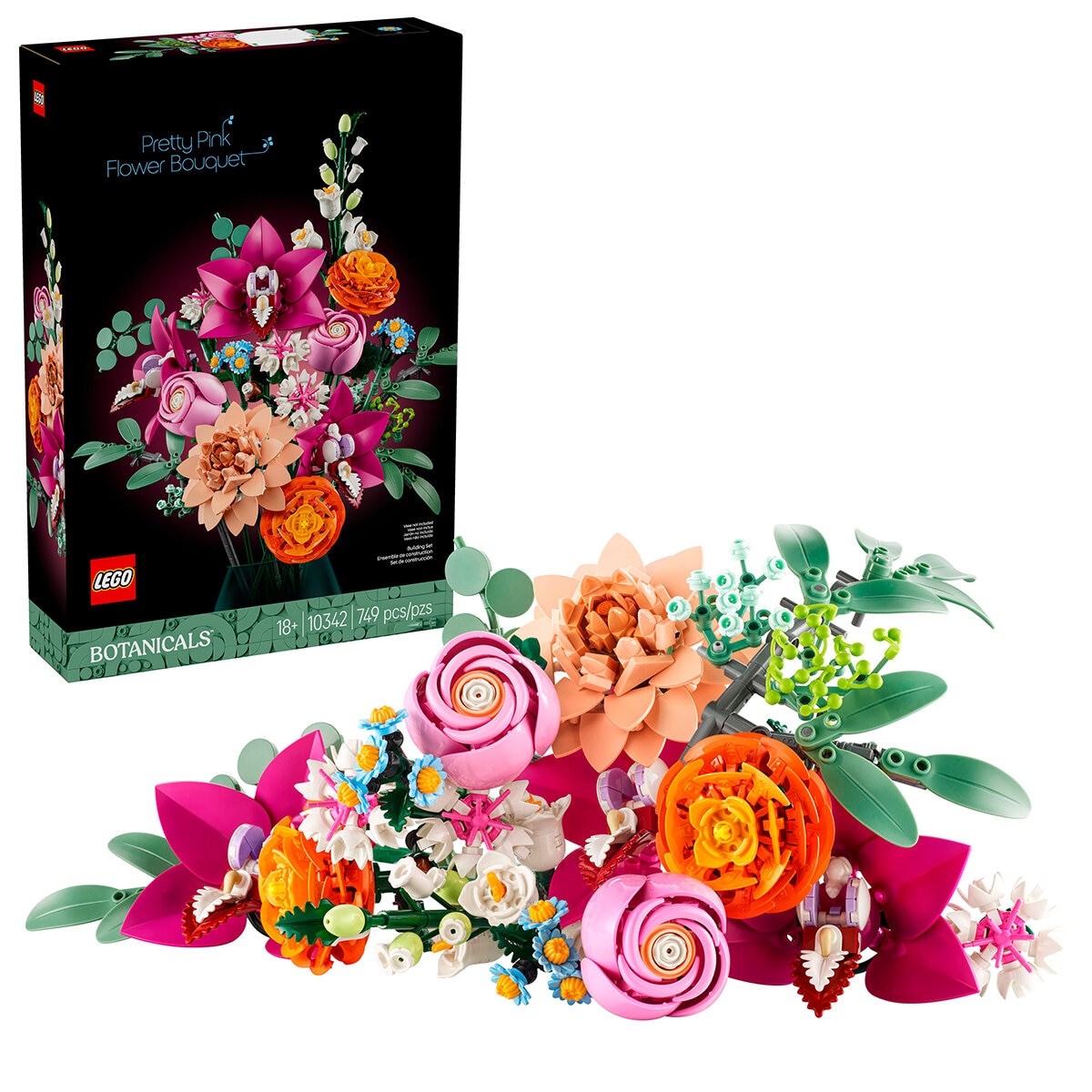 LEGO Botanicals Ramo de Flores en Rosa